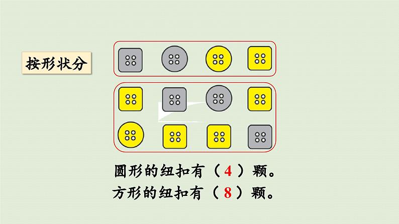 2025春数学苏教版二年级下册八数据的收集和整理（一）第1课时分类整理数据课件第5页