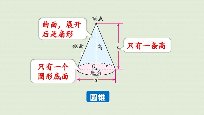 2025春数学苏教版六年级下册二圆柱和圆锥整理与练习课件第4页