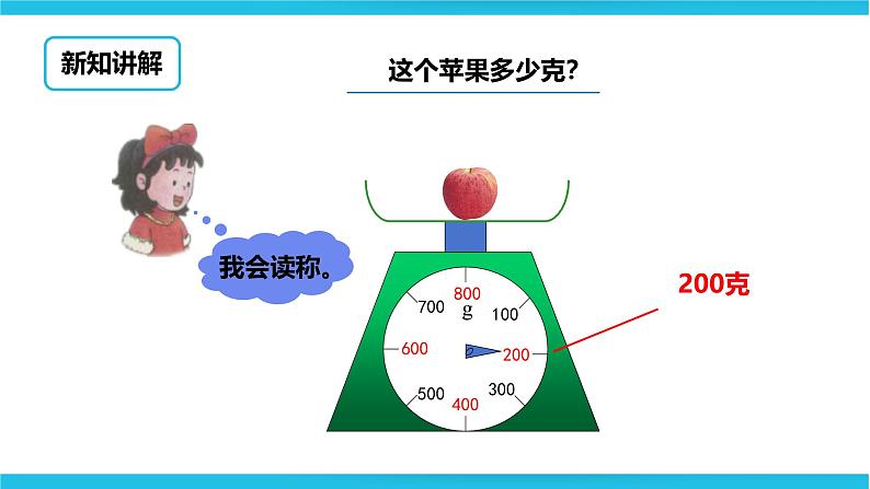 冀教版二年级下数学第四单元第二课 认识千克和克第7页