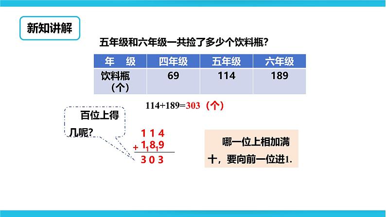 三位数的进位加法 课件第5页