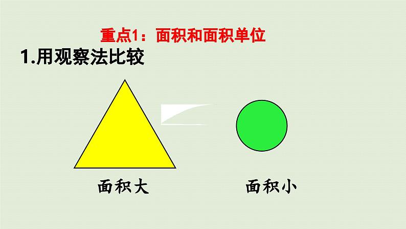 2025春数学苏教版三年级下册第十单元第四课时长方形和正方形的面积课件第8页