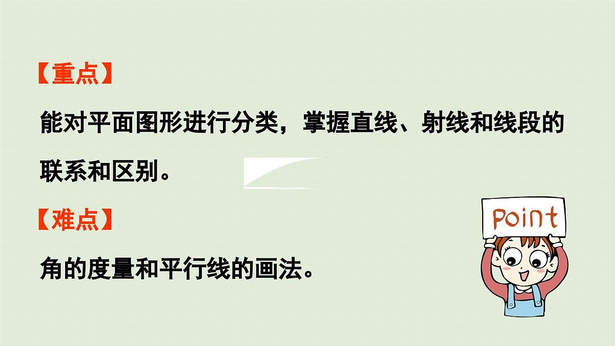 2025春数学西师大版六年级下册五总复习第8课时平面图形的认识课件第3页
