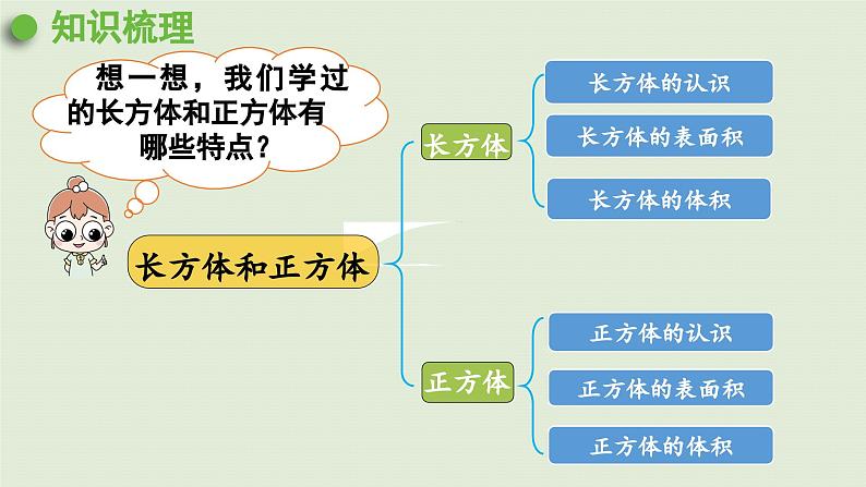 2025春数学西师大版六年级下册五总复习第11课时立体图形课件第4页