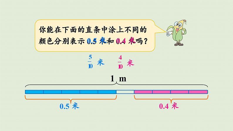 2025春数学苏教版三年级下册第八单元第一课时小数的含义和读写课件第7页