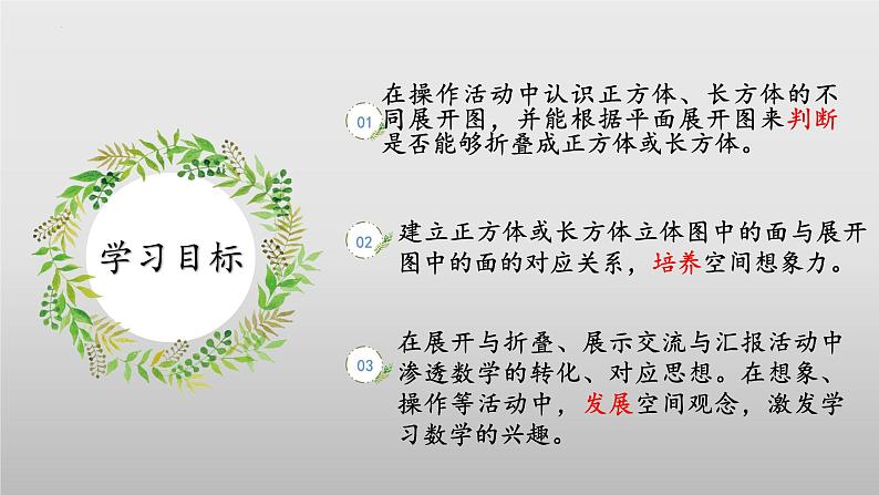 北师大版数学五年级下册 2.2《展开与折叠》课件PPT第2页