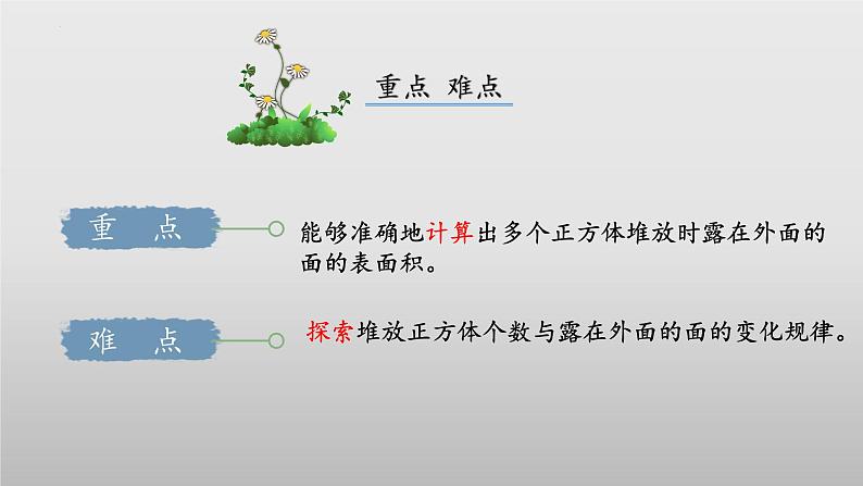 北师大版数学五年级下册 2.4《露在外面的面》课件PPT第3页