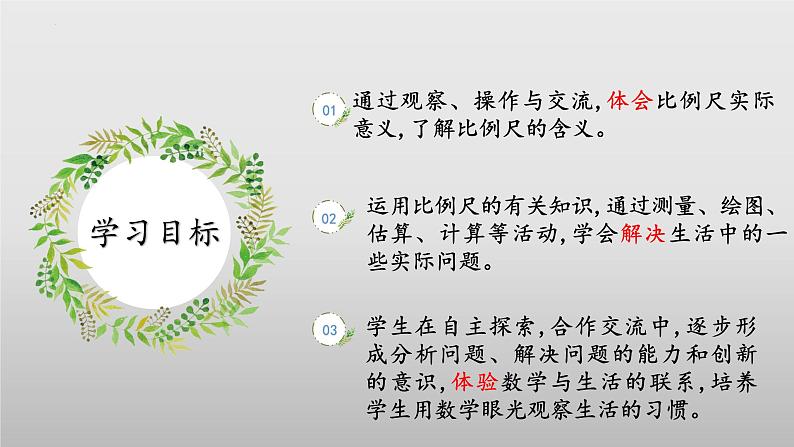 北师大版数学六年级下册 2.3《比例尺》课件PPT第2页