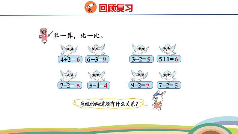 冀教版一年级数学下册课件 第1单元 第6课时  连减第3页