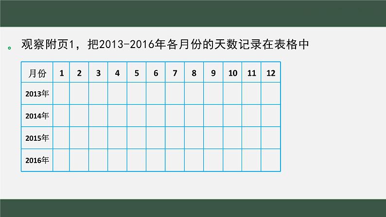 北师大版小学数学三年级上册第7单元1看日历课件第8页