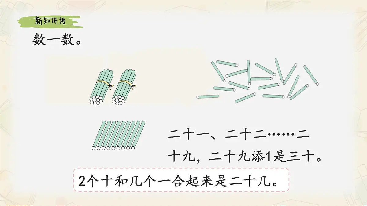 新人教版小学数学一下 3-1《数数、数的组成》课件第6页