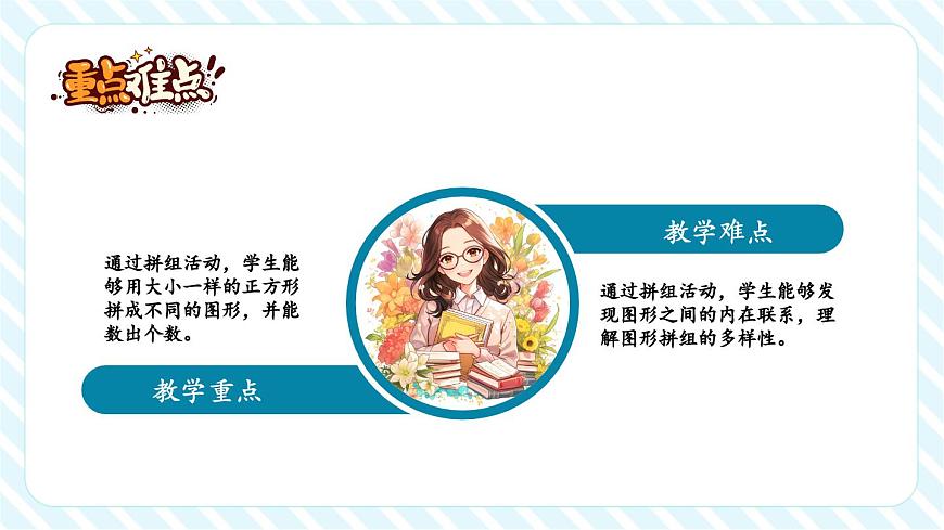 图形的拼组：用正方形拼（教学课件）第5页