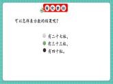 人教版小學(xué)數(shù)學(xué)一年級下冊3.2《100以內(nèi)數(shù)的讀寫》PPT課件+教學(xué)設(shè)計+同步練習(xí)