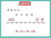 人教版小學數(shù)學一年級下冊3.7《比較大?。?）》PPT課件+教學設計+同步練習