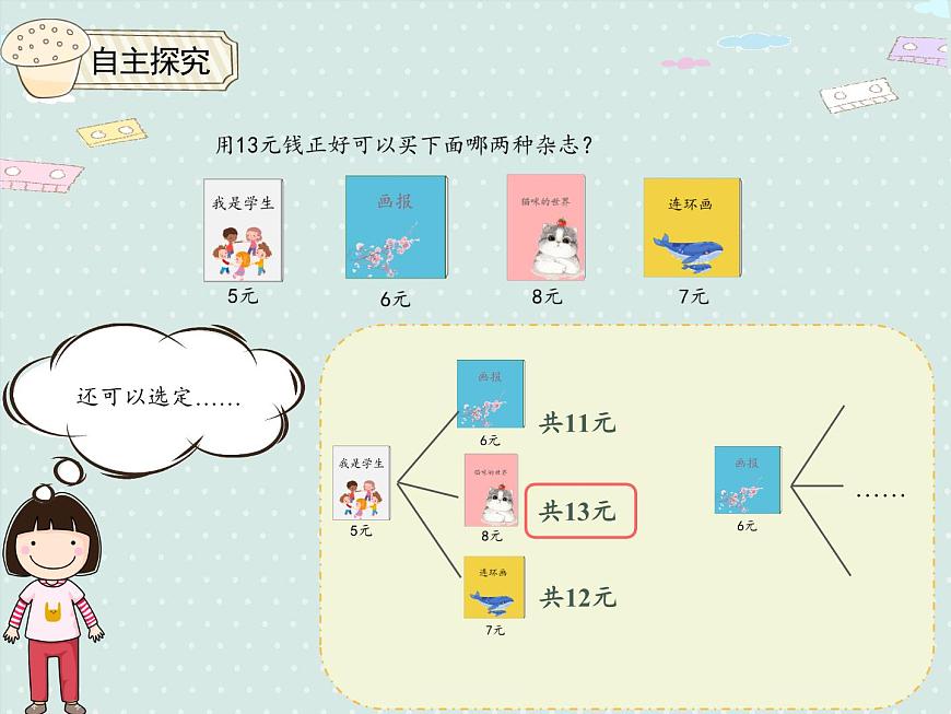 2025人教版数学一年级下册5.4 解决问题课件第7页