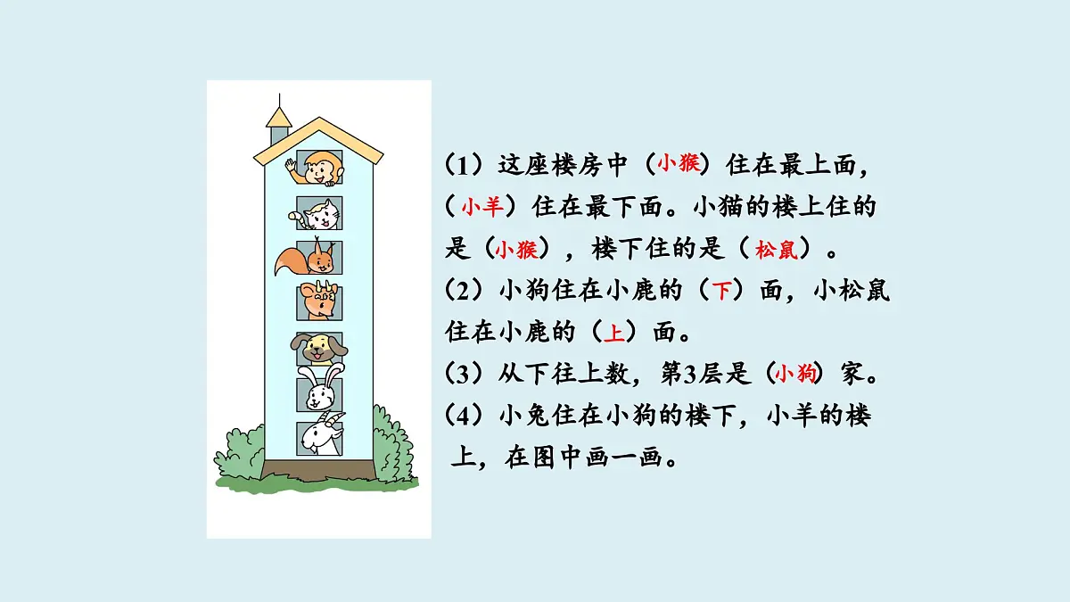 2 介绍教室-综合实践 课件 一年级上册数学 北师大版（2024）（41页）第4页