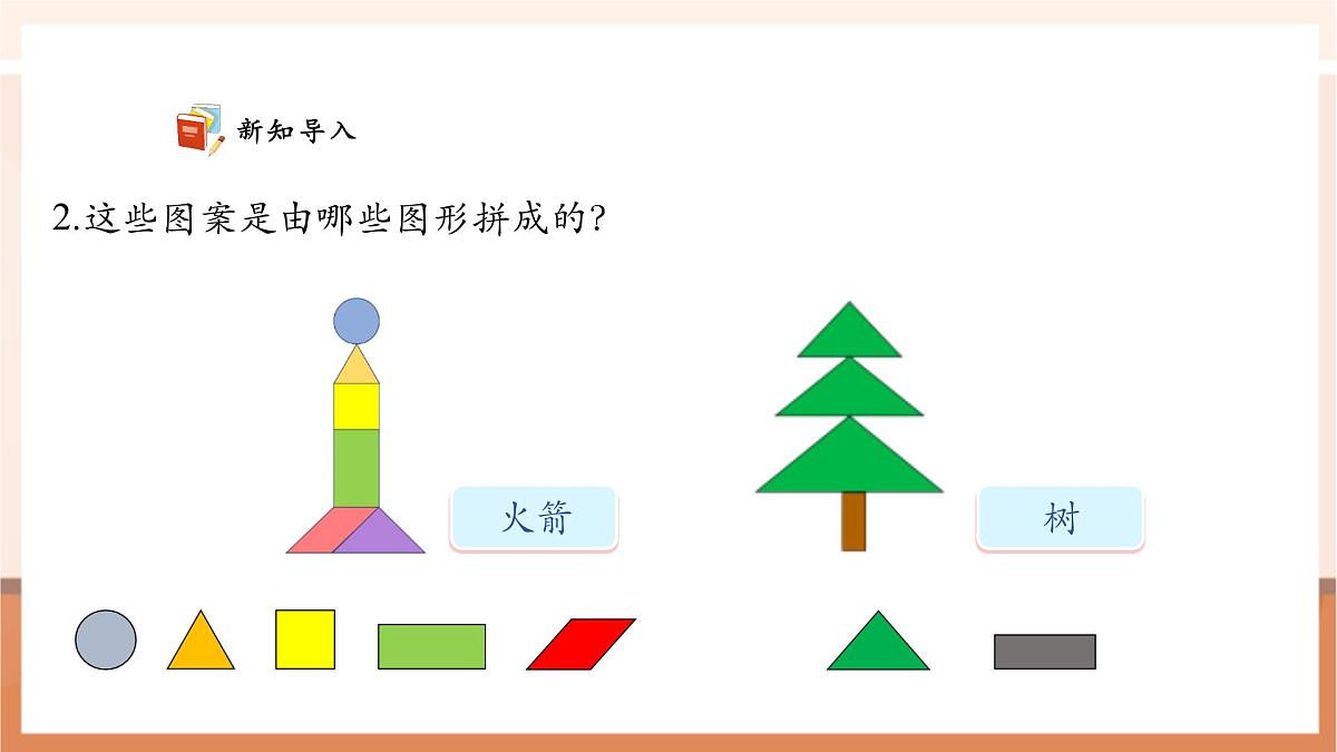 【课堂无忧】苏教版新版一下2.6《用不同的图形拼》（课件）第5页