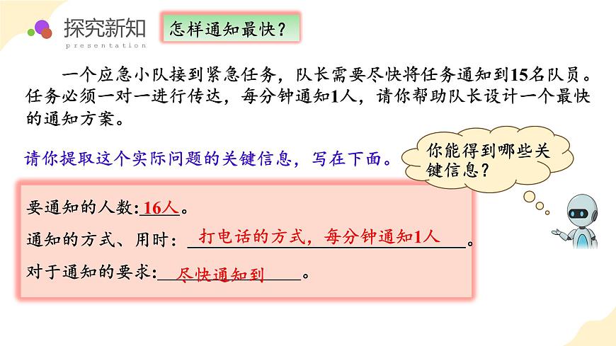 第六单元 第06课时 怎样通知最快（教学课件） 第8页