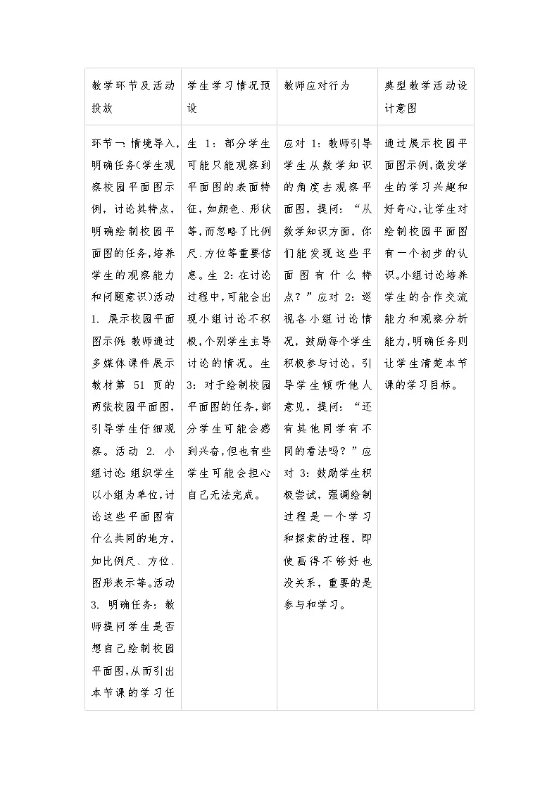 北师大版六年级下册数学数学好玩单元教学设计第3页