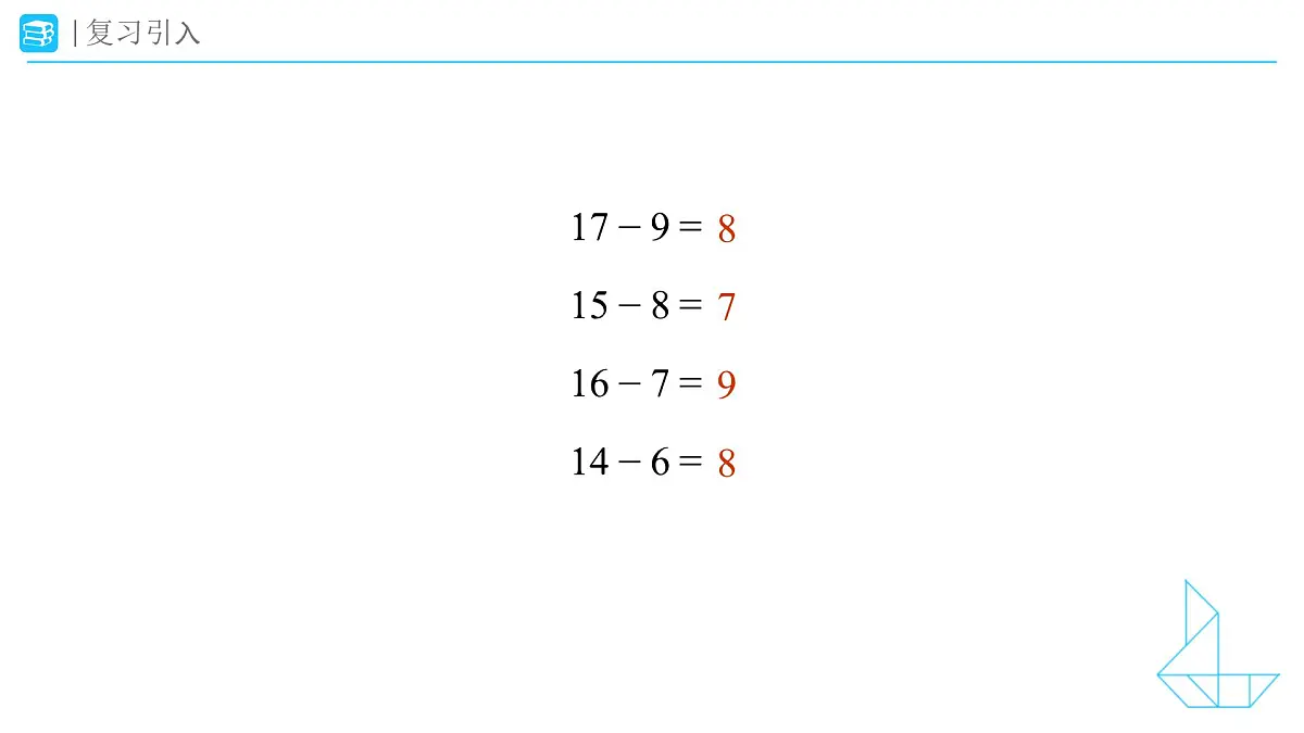 《十几减5、4、3、2》教学课件-2024-2025学年一年级下册数学人教版第2页