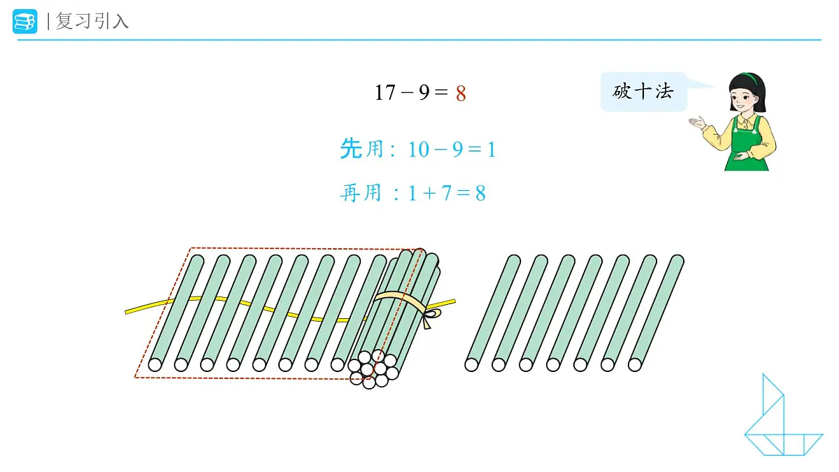 《十几减5、4、3、2》教学课件-2024-2025学年一年级下册数学人教版第3页