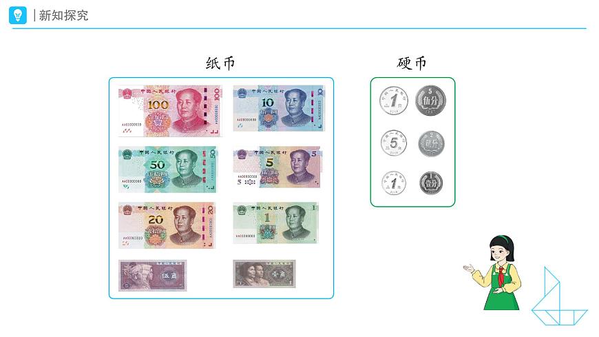 《认识人民币》教学课件-2024-2025学年一年级下册数学人教版第7页