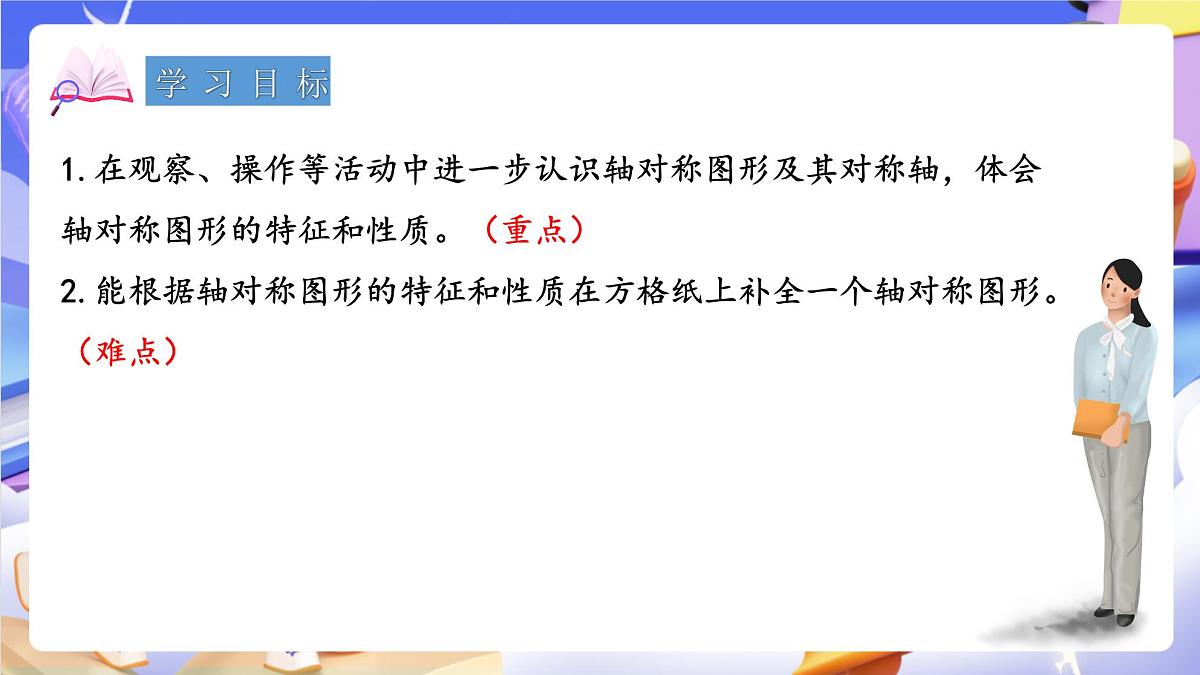 青岛版（2024）数学五上 2.1 《轴对称图形》 课件第2页