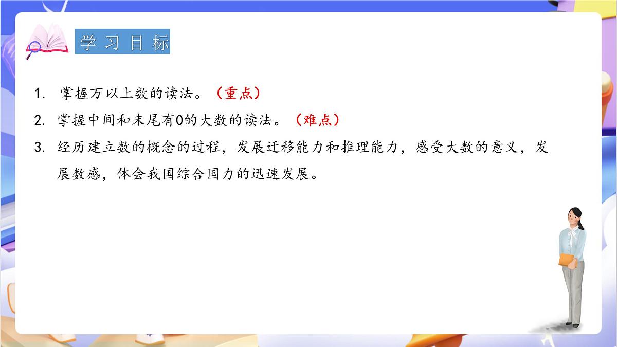 青岛版（2024）数学四年级上册 1.2 《万以上数的读法》课件第2页