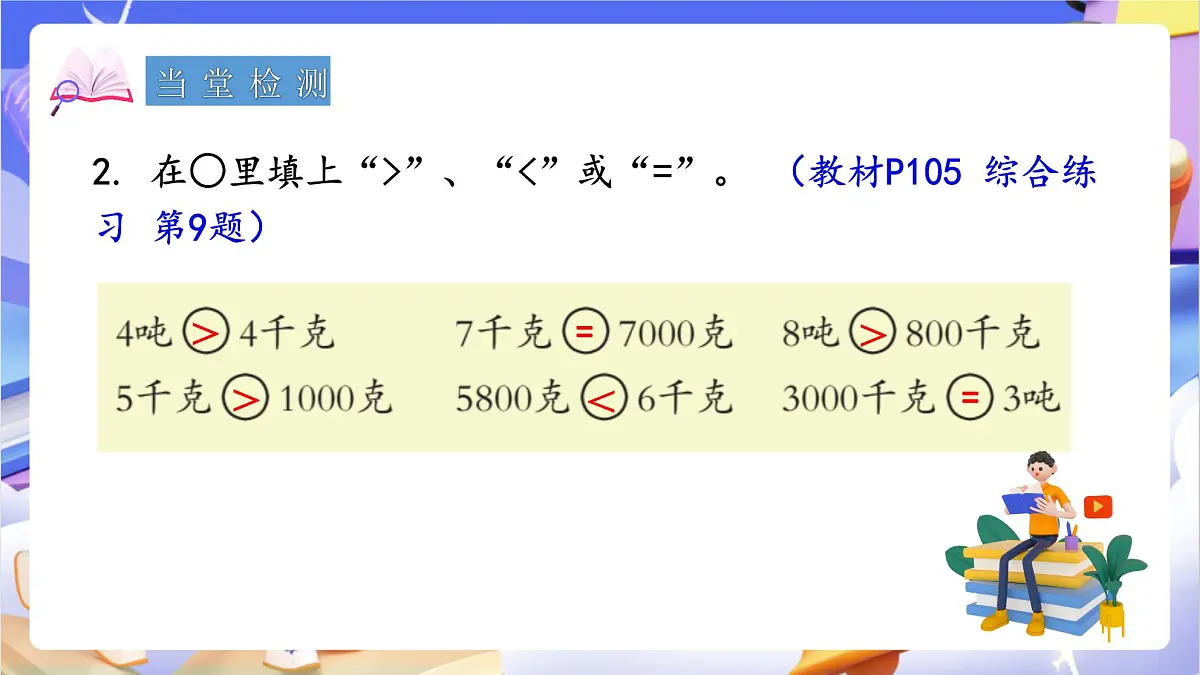 青岛版（2024）数学三上 总复习2《量与计量 图形与几何》 课件第6页