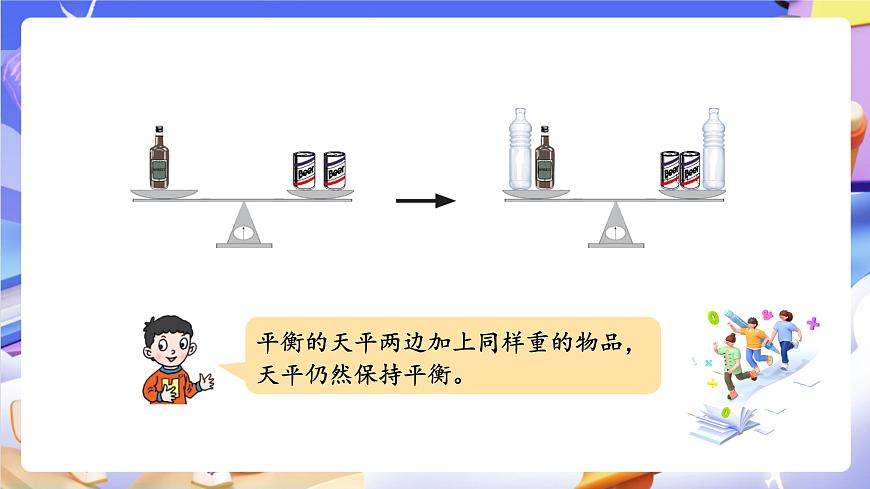 青岛版（2024）数学五上 4.2 《等式的性质与解方程（一）》 课件第8页