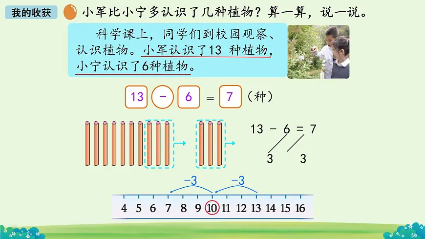 第三单元整理与复习 课件 数学北师大版（2024）一年级下册第3页