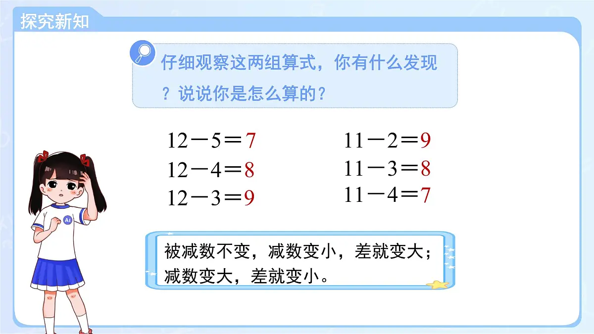 第二单元《十几减5、4、3、2》课件 数学人教版（2024）一年级下册第6页
