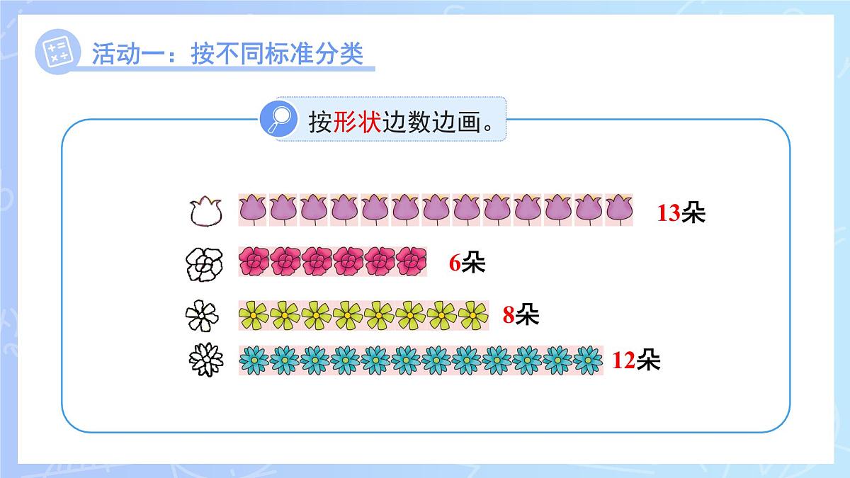 第二单元《一起来分类》课件 小学数学冀教版（2024）一年级下册第8页