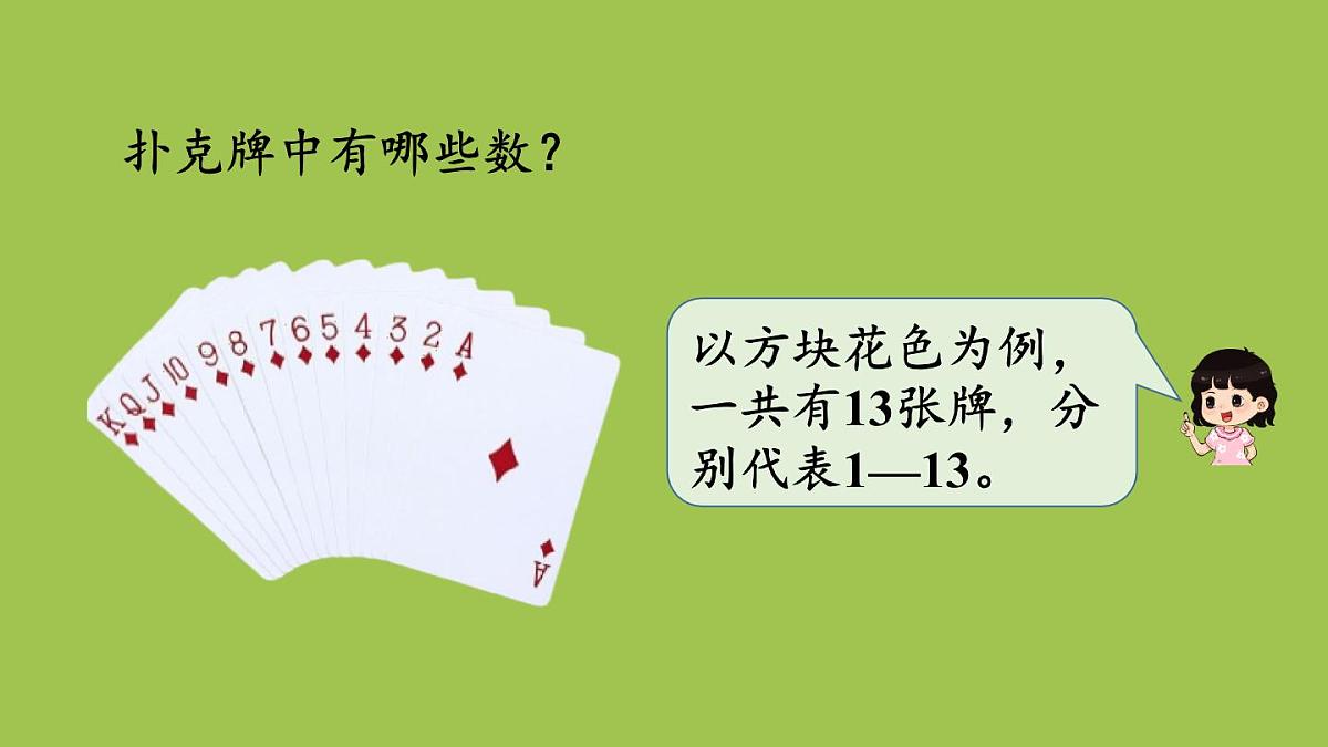 小学数学新冀教版一年级下册一 20以内的减法综合与实践 玩扑克 做数学教学课件2025春第4页