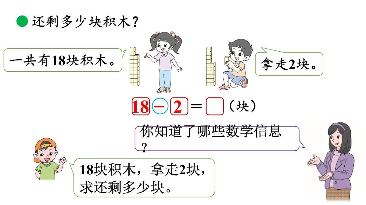 小学数学新北师大版一年级下册1.3搭积木教学课件2025春第8页