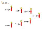 小學數(shù)學新冀教版一年級下冊一 20以內的減法第1課時 十幾減幾教學課件2025春