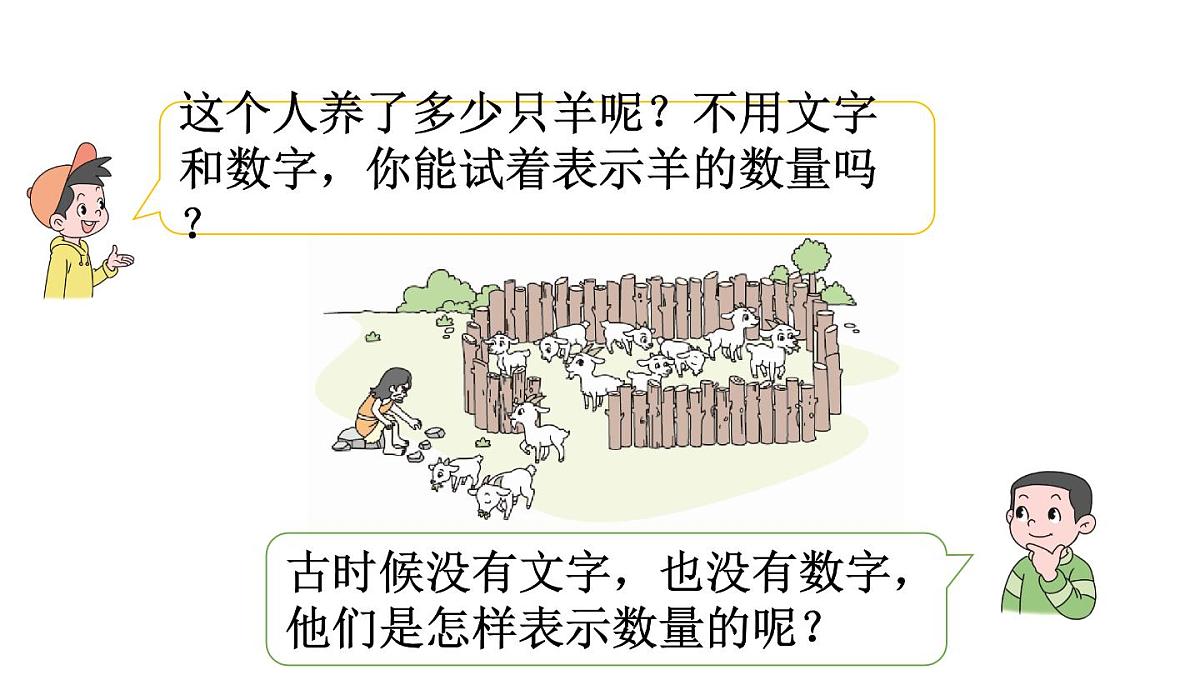 小学数学新北师大版一年级下册1.1古人计数（一）教学课件2025春第2页