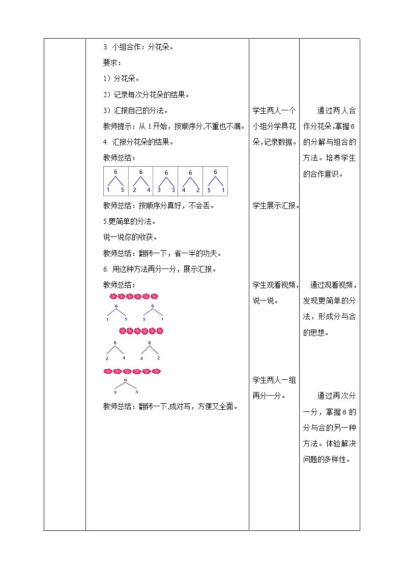 2.1.2《6和7的分与合》（教案）一年级上册数学人教版（2024）第2页