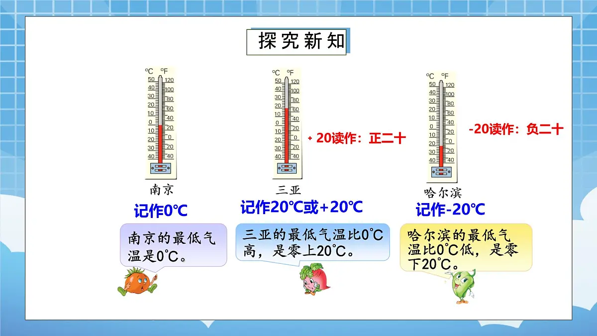 苏教版小学五年级数学上册第一单元《1.认识负数》PPT课件第7页