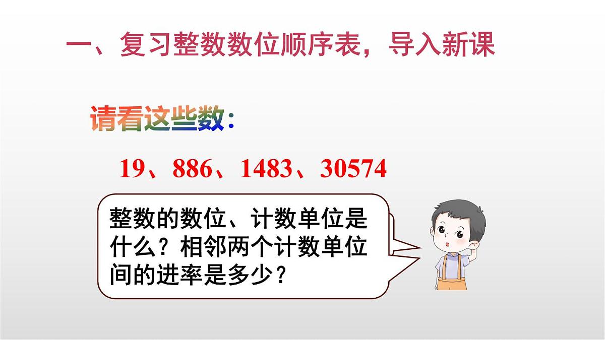 4.2《小数的数位顺序表》课件 部编版数学四年级下册第2页