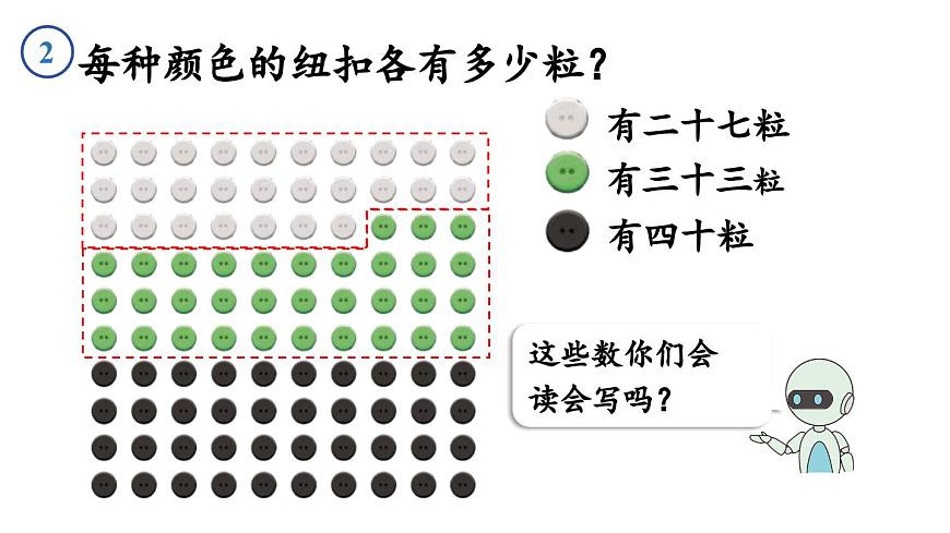 第三单元《100以内数的读写》课件 部编版数学一年级下册第3页