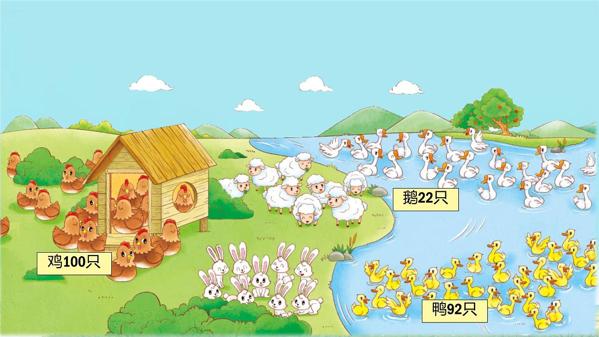 4.5 小小养殖场（课件）-2024-2025学年一年级下册数学北师大版第3页