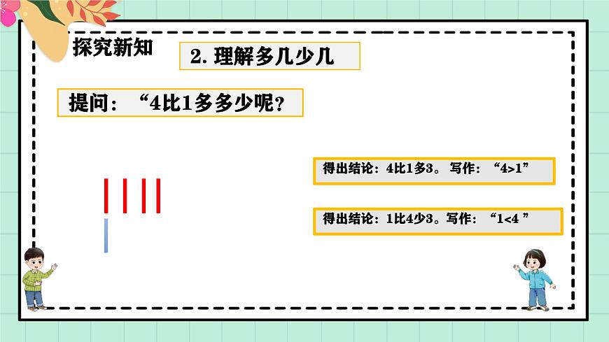 西师大版一年级上册数学第一单元《0~9的认识-比较》2《摆一摆  填一填》第6页