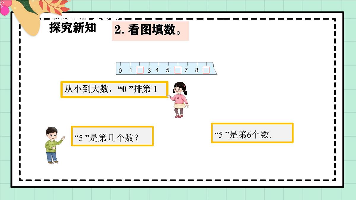 西南大版一年级上册数学第一单元（第几）2《看图填数》课件pptx第8页
