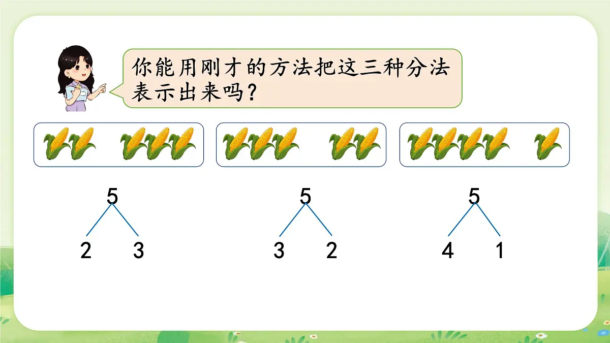 人教版（2024）一年级数学上册数学游戏第一单元5以内数的认识和加、减法1第4课时 分与合课件第6页