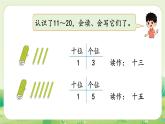 人教版（2024）一年級數(shù)學(xué)上冊第四單元11~20的認(rèn)識整理和復(fù)習(xí)課件