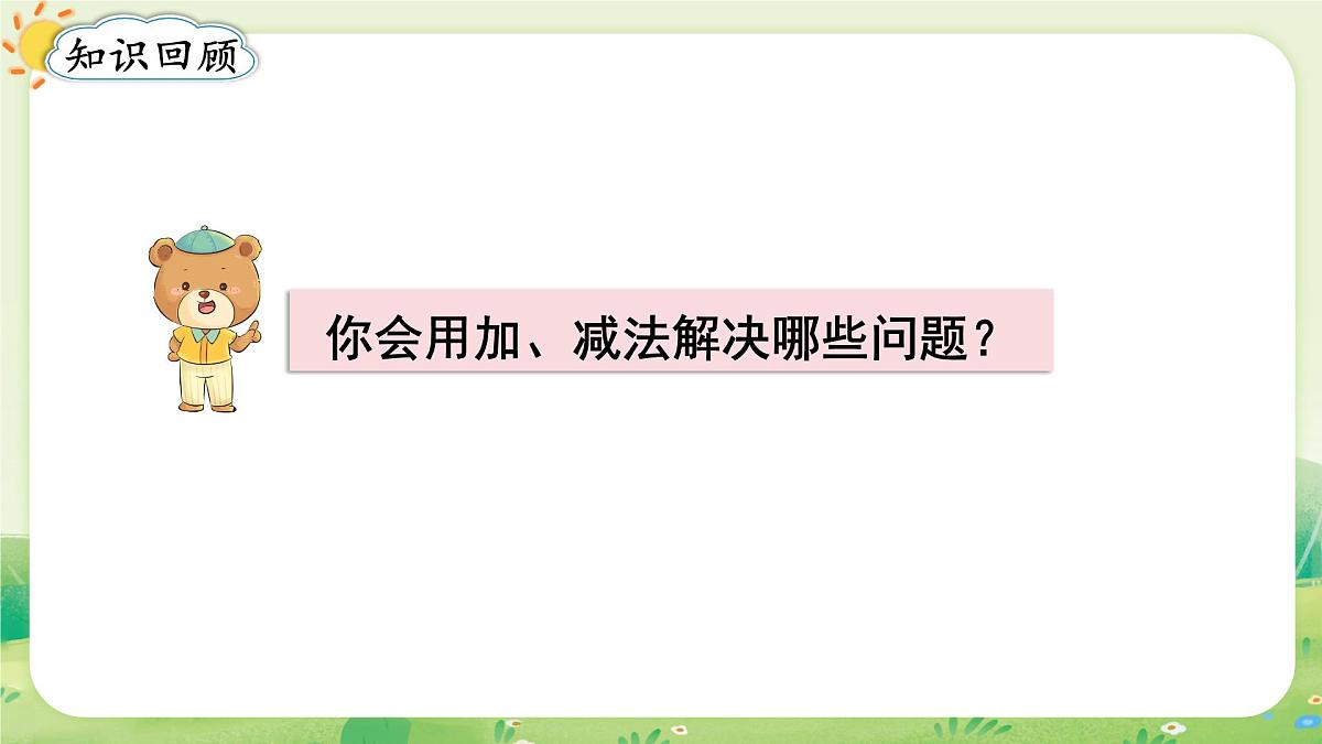 人教版（2024）一年级数学上册第六单元复习与关联第2课时  数量关系课件第2页