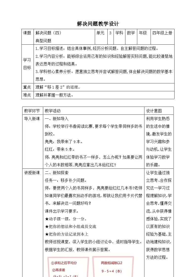 第4课时 解决问题（四）——典型问题.第1页