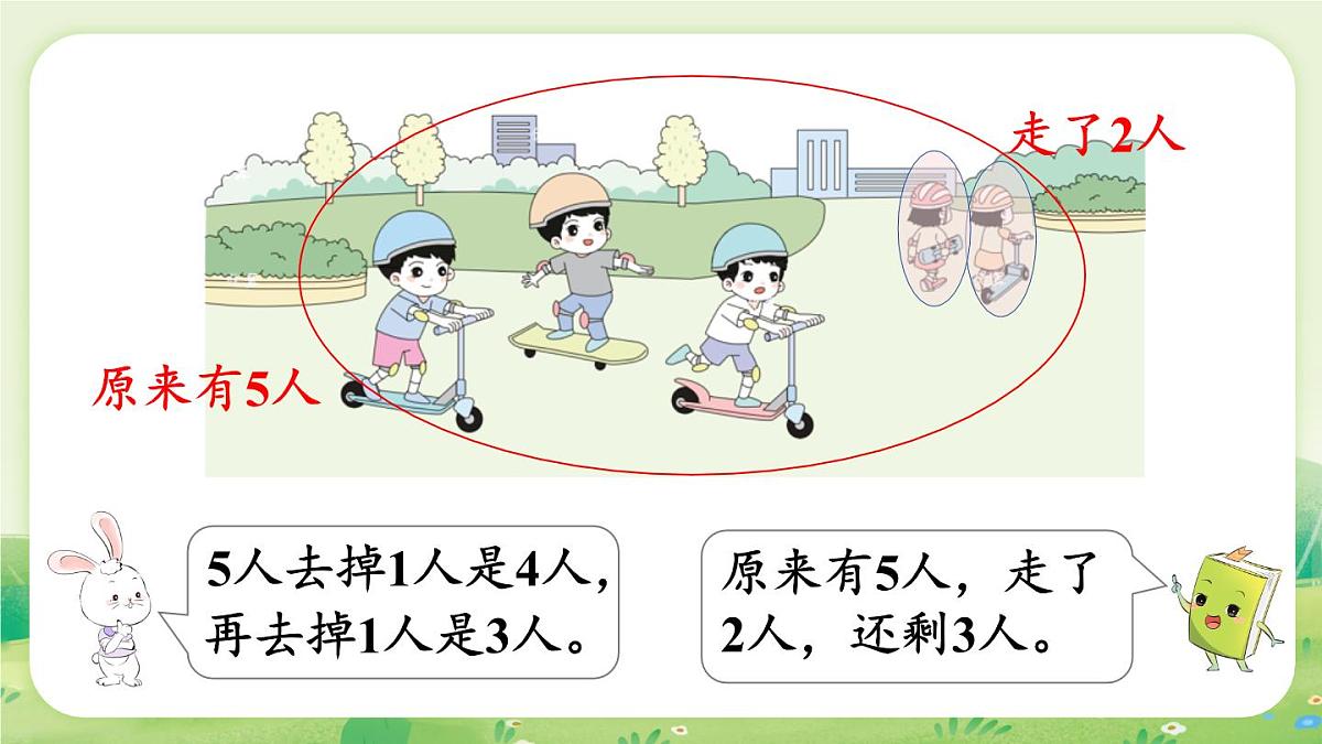 苏教版（2024）一年级数学上册第一单元0~5的认识和加减法第7课时  0~5的减法课件第4页