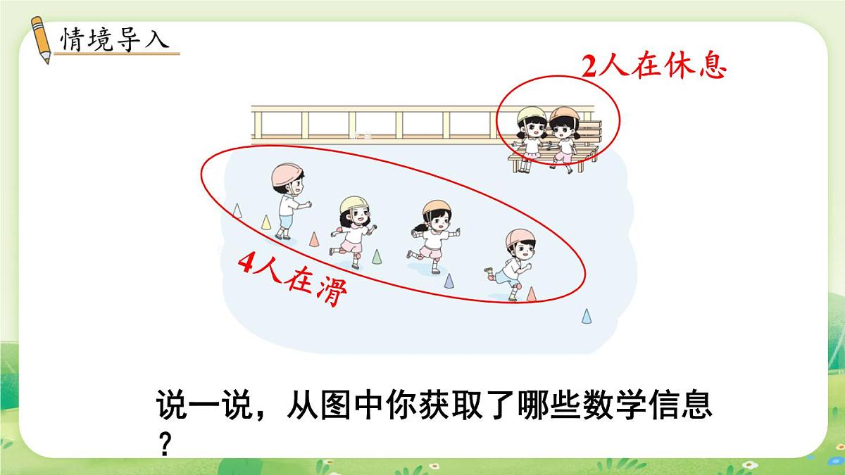 苏教版（2024）一年级数学上册第二单元6~9的认识和加减法第2课时  得数是6~9的加法课件第2页