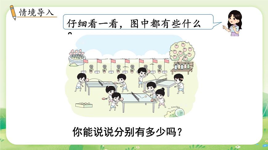 苏教版（2024）一年级数学上册第二单元6~9的认识和加减法第1课时  认识6~9课件第2页